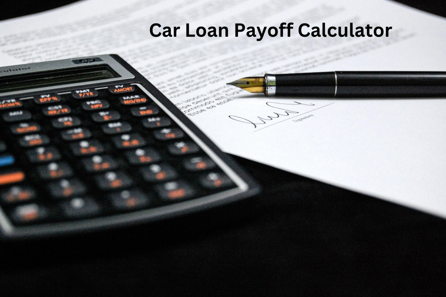 Mastering Your Finances: The Ultimate Guide to Car Loan Payoff Calculators